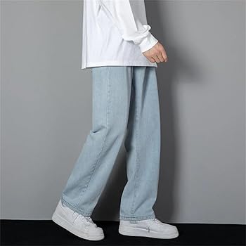 Amazon.com: Generic Men's Long Jeans Classic Man Straight